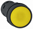 Schneider Electric XB7 Кнопка желтая с пружинным возвратом 1 НЗ+ 1НО
