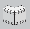 DKC In-Liner Угол внешний изменяемый 70С-120С TA-GN NEAV 60x40 Белый