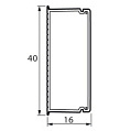 Legrand Metra Мини-канал 40x16мм Белый