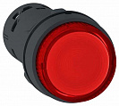 Schneider Electric Кнопка 22мм 230В красная с подсветкой