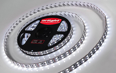 Arlight LUX Лента RT 2-5000 24В SMD 5060 120LED/м 28,8Вт/м RGB