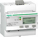 Schneider Electric Счетчик 3-ф актив.-реакт. iEM3155, 4 тарифа, RS-485, кл. точн. 1, прям. вкл.