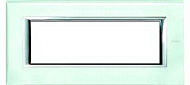 Bticino Axolute Кристалл Рамка прямоугольная итальянский стандарт ITA 6 мод