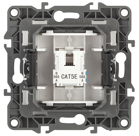 Эра 12 Слоновая кость Розетка компьютерная RJ45