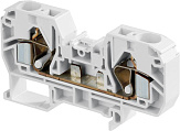 ABB Клемма D16/12.2L пруж. 16мм.кв. серая