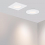 Arlight Светильник светодиодный круглый мебельный LTM-R45WH 3Вт 2700-3000К 140-160Lm Белый