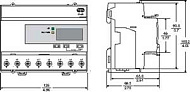 Schneider Electric Счетчик 3-ф актив. iEM3210, 1 тариф, имп. выход, кл. точн. 0.5S, транс. вкл.