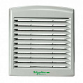 Schneider Electric ClimaSys CV Решётка воздуховыпускная 170x150x15мм, вырез 125х125мм, IP54 / серый