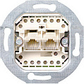 Gira Механизм Розетка телефон/комп.UAE/IAE (ISDN) 2-ая RJ11/RJ12/RJ45 8/8(8/8) наклонная кат.3