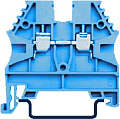 Klemsan Клеммник на DIN-рейку 2,5мм.кв. (синий); AVK2,5