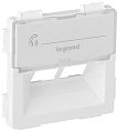 Legrand Valena Life Белый Накладка розетки информационной 2-ой Rutenbeck