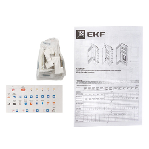 EKF Nova Основание комбинированного щита (2 DIN-рейки + 3 монт. платы) 5 габарит IP40