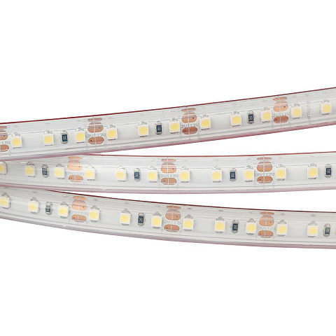 Arlight LUX Лента RTW 2-5000PS 12В SMD 3528 120LED/м 9,6Вт/м Теплый свет