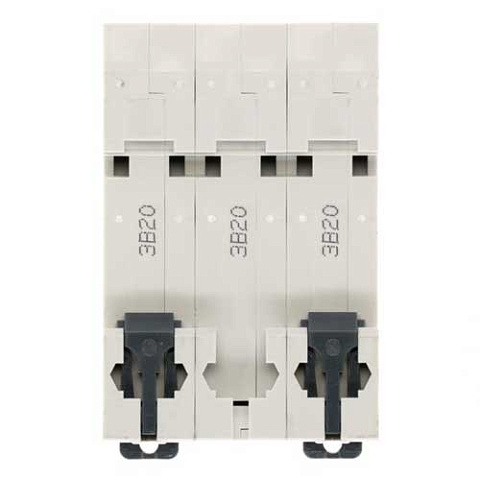 Systeme Electric City9 Set Автомат (АВ) B 20А 3P 6kA 400В