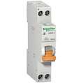 Schneider Electric АД63 К Дифавтомат 1P+N 16A 30mA (C) 4,5kA тип AС 18мм