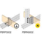 ABB Держатель для шины PE