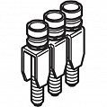 ABB Перемычка BJMI12 IP20 для M16/12 2 пол.