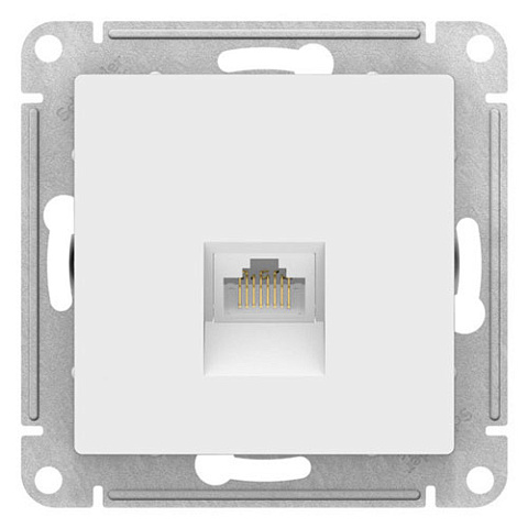 Розетка компьютерная RJ45 Лотос AtlasDesign кат. 5Е механизм