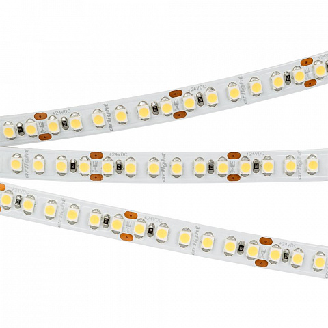 Arlight LUX Лента RT6-3528-180 24В SMD 3528 180LED/м 14,4Вт/м Нейтральный белый свет