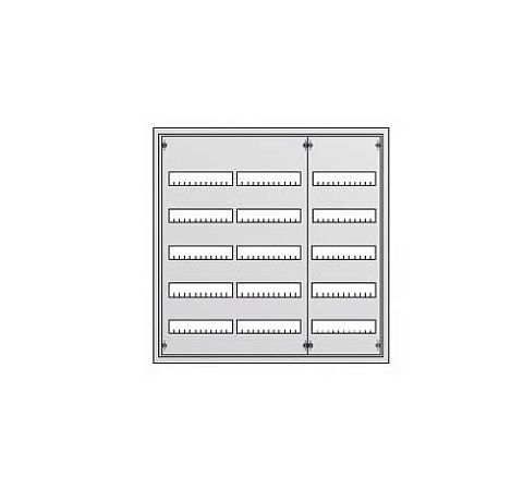 ABB U Шкаф с дверцей в нишу 834х810х120, DIN125мм-5рядов/180мод, IP31