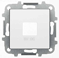 ABB NIE Sky Альпийский белый Накладка зарядного устройства 2хUSB 8585 BL