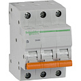 Автомат Schneider Electric Домовой ВА63 3P 20A (C) 4,5kA