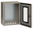 IEK  Корпус металлический ЩМП-1-0 У2 IP54 с прозрач. дверцей