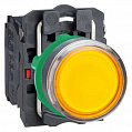 Schneider Electric Кнопка 22мм 24В желтая с подсветкой