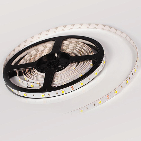 Arlight LUX Лента RT 2-5000 12В SMD 5060 30LED/м 7,2Вт/м Нейтральный белый свет