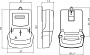 Энергомера CE101 S6 145 M6 Счетчик 1Ф 1Т min 5A/ max 60A 230В класс 1 Щ ЭМОУ