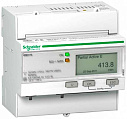 Schneider Electric Счетчик 3-ф актив. энергии iEM3110, 1 тариф, имп. выход, кл. точн. 1, прям. вкл.