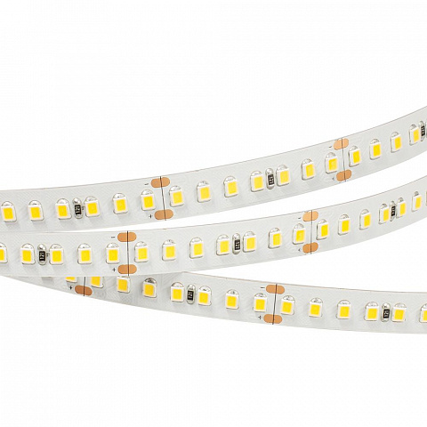 Arlight LUX Лента RT 2-5000 24В SMD 2835 168LED/м 17Вт/м Теплый свет