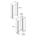 ABB System pro E power Стойка промежуточная для монтажа установочных комплектов 1800мм / PUKI1800
