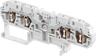 ABB Клемма D1,5/4.N.4L пруж. 1.5мм.кв. синяя