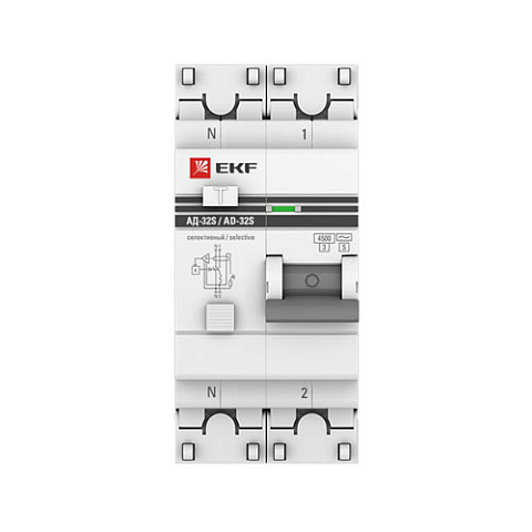 EKF PROxima АД-32 Дифавтомат селективный 1P+N 16A/300mA