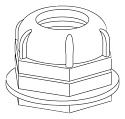 Schneider Electric Kaedra Сальник PG16 10-13мм