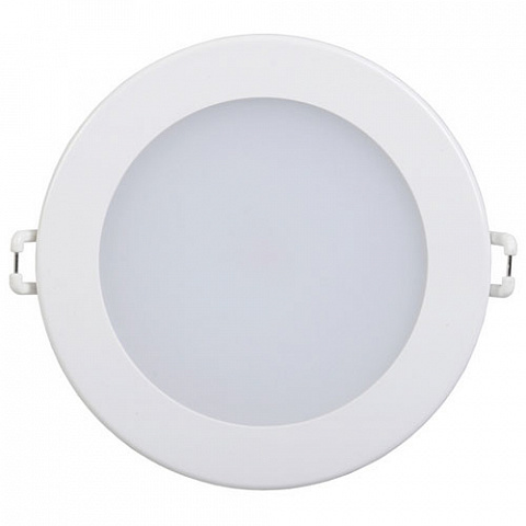 IEK ДВО1601 Светильник Downlight LED SMD круглый D=120(100)мм 7Вт 3000K IP20 белый