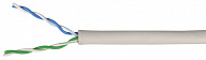 ITK Кабель связи витая пара U/UTP, кат.5E 2х2х24AWG solid, PVC, 500м, серый