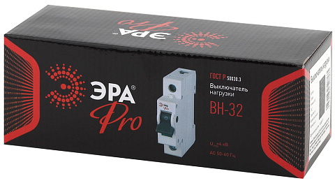 Эра Pro ВН-32 Выключатель нагрузки 1P 63A