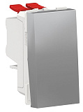 Schneider Electric Unica New Modular Алюминий Переключатель 1-клавишный перекрестный сх.7 10 AX 250В