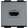 Bticino Living Light Алюминий Разъем HDMI