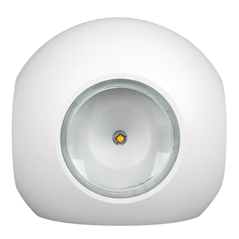 Arlight Светильник уличный светодиодный для стен LGD-Wall-Orb-4WH-8Вт 3000К 421Lm Белый