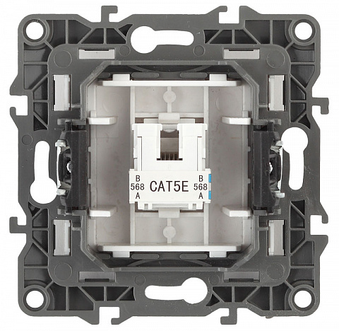 Эра 12 Белый Розетка компьютерная RJ45