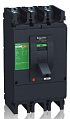 Автомат Schneider Electric EZC630 50kA/415В 500A 3П3Т