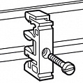 Legrand Адаптер для монтажа на рейке EN 60715 - под винт М4