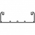 DKC Кабель-канал 140х50 мм, без крышки Белый