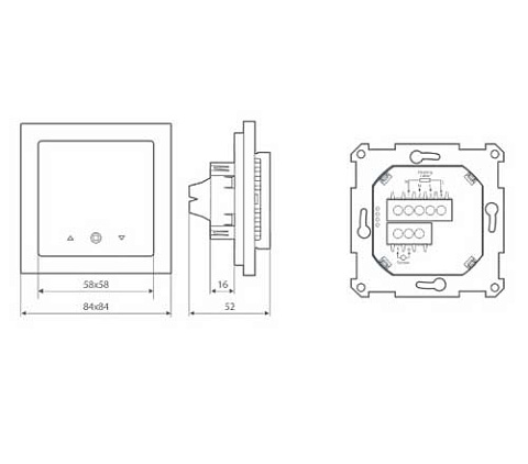 Терморегулятор Thermo Thermoreg TI-300 Белый