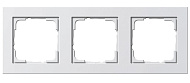 Gira E2 Белый Рамка 3-ая