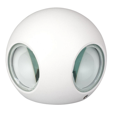 Arlight Светильник уличный светодиодный для стен LGD-Wall-Orb-4WH-8Вт 3000К 421Lm Белый