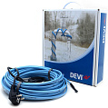 Devi DEVI-Pipeheat DPH-10 Кабель саморегулируемый в трубу с вилкой 160W (при +10C) 16м голубой